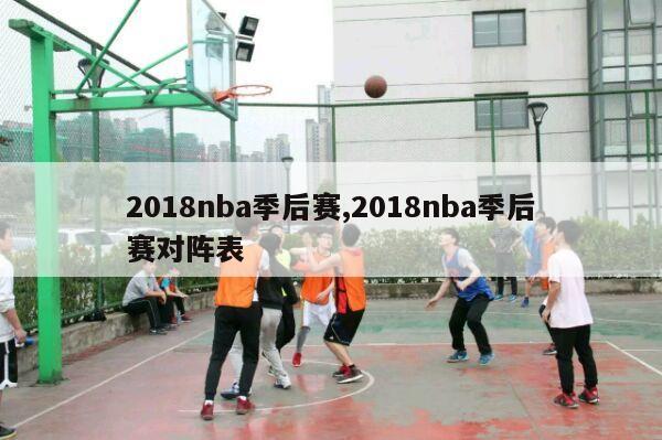 2018nba季后赛,2018nba季后赛对阵表