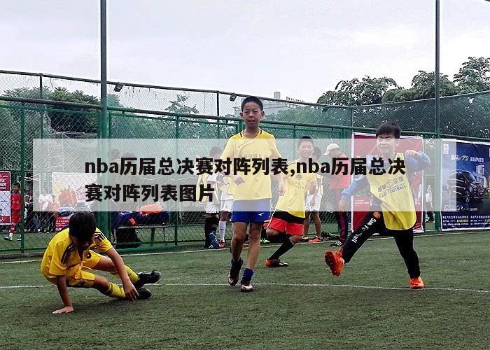 nba历届总决赛对阵列表,nba历届总决赛对阵列表图片