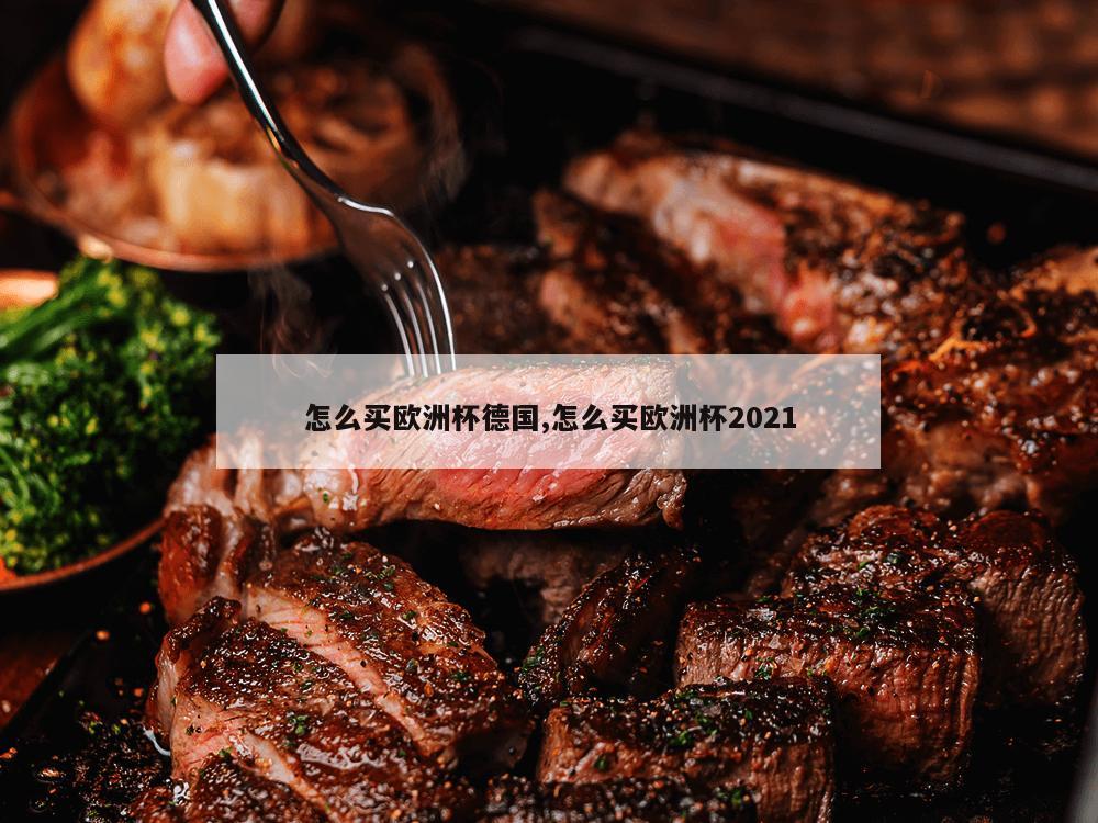 怎么买欧洲杯德国,怎么买欧洲杯2021